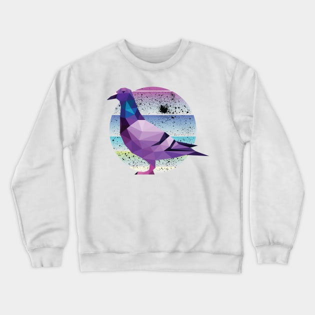 Pigeon Crewneck Sweatshirt by mutarek